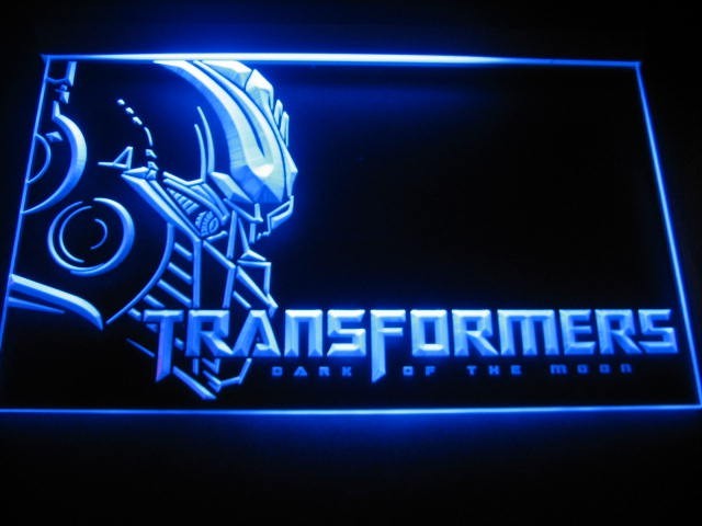 Transformer Autobot Dark of the Moon Light Sign